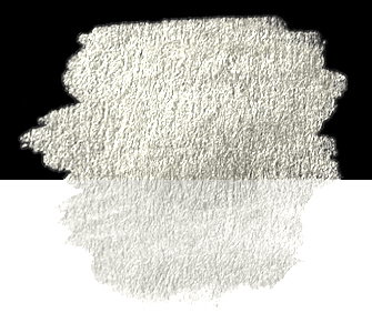 Finetec Pastilla de acuarela nacarada Plata Perlada